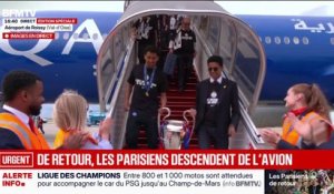 PSG: les champions d'Europe sont de retour sur le sol français