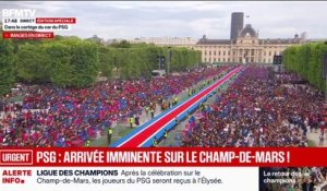 PSG: les bus des joueurs du PSG sont arrivés