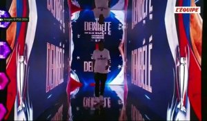 Les Parisiens font leur entrée sur la pelouse du Parc des Princes - Foot - Ligue des champions - PSG