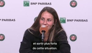 Roland-Garros - Kostyuk : "Très fière de représenter l'Ukraine"