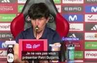 Espagne - Bermudez rend hommage à Guijarro après la victoire écrasante contre l’Angleterre