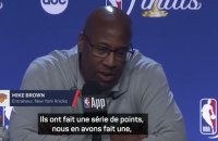 Knicks - Brown sous le charme de la combativité de son groupe