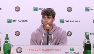 Roland-Garros 2026 - Flavio Cobolli : "Ça reste une finale en Grand Chelem... personne ne m'attendait là"