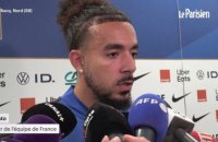 France-Irlande : auteur d'un triplé, Michael Olise salué par Deschamps et ses coéquipiers