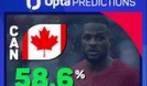 CdM 2026 - Canada vs. Bosnie, les prédictions d'Opta