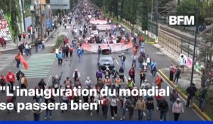Mondial 2026: les manifestations s'intensifient à Mexico, l'accès au stade du match d'ouverture bloqué