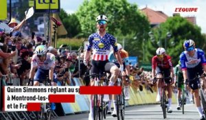 Quinn Simmons remporte la 4e étape du Tour Auvergne-Rhône-Alpes en réglant ses compagnons d'échappée - Cyclisme - Tour Auvergne-Rhône-Alpes