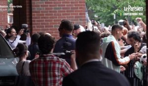 Coupe du monde : « Accueil très chaleureux » devant leur hôtel, les Bleus sont arrivés à Boston