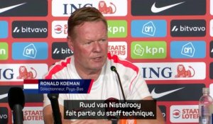 Koeman : « Ruud van Nistelrooy tente de mettre nos attaquants dans les meilleures conditions » - Foot - Coupe du monde 2026