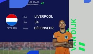 Stars du mondial - Virgil van Dijk