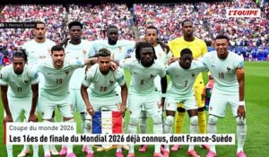 Les 16es de finale de la Coupe du monde 2026 déjà connus - Foot - Coupe du monde 2026