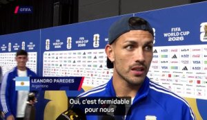 Paredes : « C'est formidable d'avoir Messi dans cette forme » - Foot - Coupe du monde