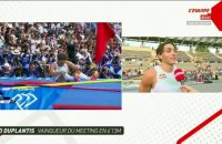 Armand Duplantis : « J'étais très motivé » - Athlé - Ligue de diamant - Meeting de Paris