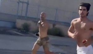 Carlos Alcaraz est blessé au poignet... Alors il travaille les jambes !