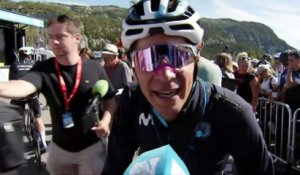 Tour Auvergne-Rhône-Alpes 2026 - Cian Uijtdebroeks s'exprime après la 8e étape