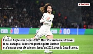 Marc Cucurella quitte Chelsea pour rejoindre le Real Madrid jusqu'en 2032 - Foot - Transferts