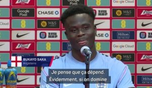 Angleterre - Saka refuse de critiquer les pauses fraîcheur