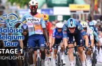 Tour de Belgique 2026 - Étape 1 Résumé - Biniam Girmay remporte la 1ère étape au sprint ! Tim Merlier 2e