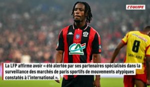 La LFP annonce avoir porté plainte contre X pour corruption sportive, Elye Wahi potentiellement impliqué - Foot - Ligue 1