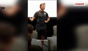 Le premier discours d'Hervé Renard à la tête de la sélection tunsienne - Foot - Coupe du monde 2026 - Tunisie