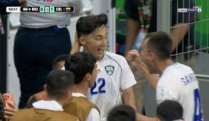 Coupe du Monde 2026 : L'Ouzbekistan marque son premier but dans un Mondial et égalise !
