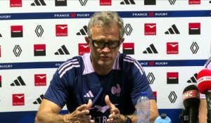 Fabien Galthié officialise les départs de Shaun Edwards et Vlok Cilliers, remplacés par Gérald Bastide et Maxime Petitjean - Rugby - Bleus
