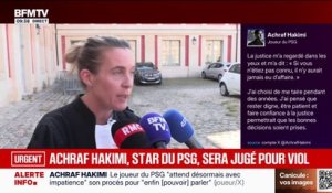 "C'est avec impatience qu'Achraf Hakimi attend son procès pour pouvoir enfin s'exprimer publiquement sur l'accusation fausse dont il fait l'objet", déclare l'avocate du joueur