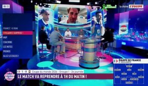 Que retenir de la première période entre la France et l'Irak ? - Foot - Coupe du monde