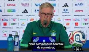 Brésil - Ancelotti : "Neymar est capable de jouer 90 minutes en marchant !"