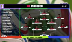 Coupe du Monde 2026 : Bouaddi sur le banc, les compos de Maroc-Haïti