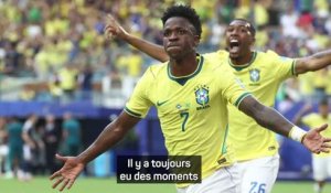 Brésil - Vinicius Jr. : "C’est toujours important de marquer des buts"