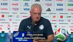 Paraguay - Alfaro : “On ne va pas transformer cet incident en commérage de salon de coiffure”