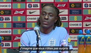 Angleterre - Eze : "Pas surpris de voir Olise à ce niveau avec la France"