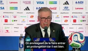 Brésil - Ancelotti explique pourquoi Neymar n'est pas entré