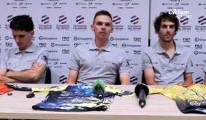 Tour de France 2026 - Romain Grégoire : "J'espère faire briller ce maillot bleu, blanc, rouge"