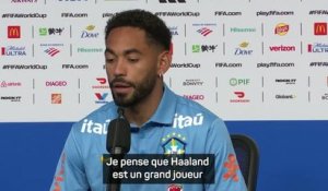 Brésil - Cunha encense Haaland et raconte sa relation avec lui