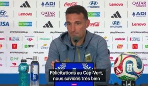 Argentine - La pique de Scaloni aux journalistes : “Vous réalisez désormais qu’il n’y a pas d’adversaire facile”
