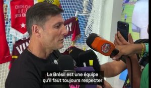 Argentine - Zanetti : "Il faut toujours respecter le Brésil"