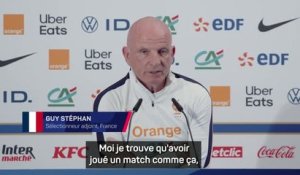 Bleus - Stéphan impressionné par la maturité des joueurs face au Paraguay