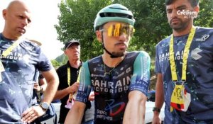 Tour de France 2026 - Lenny Martinez : "J'ai fait au mieux mais Pogacar est vraiment trop fort"
