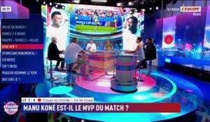 France-Maroc : Manu Koné meilleur joueur, Kylian Mbappé salué - Foot - Coupe du monde 2026 - Bleus