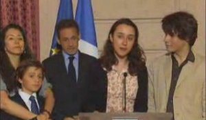 Betancourt : la declaration de Sarkozy