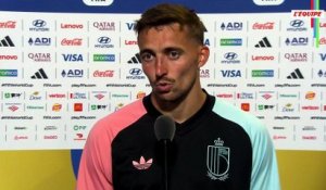 Timothy Castagne sur le forfait de Youri Tielemans avant l'Espagne :  « C'est notre capitaine et le maître du milieu de terrain, il nous a manqué dans le contrôle » - Foot - Coupe du monde 2026