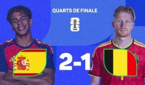 CdM 2026 - L'Espagne élimine la Belgique et file en demi-finale