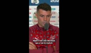 Suisse - Xhaka : “Le carton rouge a tué le match”