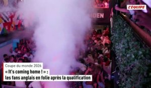 La joie des supporters anglais après le but de Jude Bellingham - Foot - Coupe du monde 2026