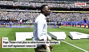 Pape Thiaw n'est plus le sélectionneur du Sénégal, son staff également remercié - Foot