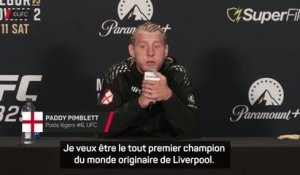 UFC 329 - Après la victoire contre BSD, Pimblett affiche ses ambitions et répond à ses détracteurs