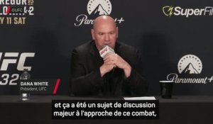 UFC 329 - White pense que McGregor a une rupture du ligament croisé antérieur