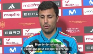 Espagne - Rodri : “On a déjà prouvé qu’on pouvait gagner”